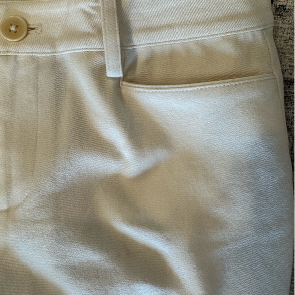 RALPH LAUREN | STRETCH PANTS | SLACKS | STRAIGHT LEG | OFF-WHITE | SIZE 2 - Picture 7 of 11